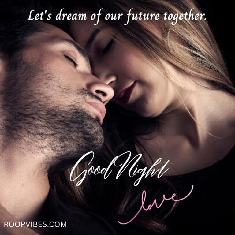 Cute Good Night Picture For Loving Couple | Roopvibes