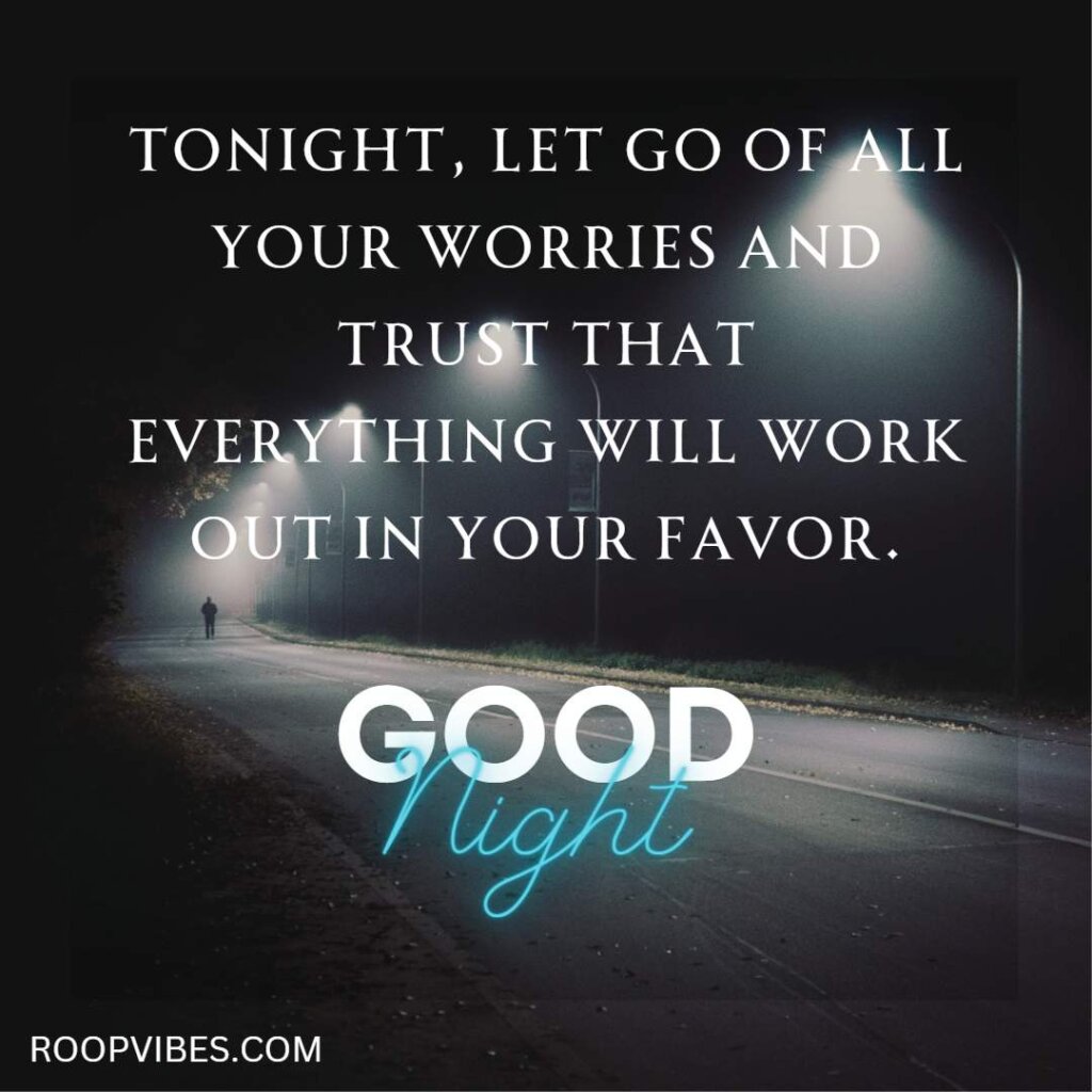 Cute Good Night Image With Quote 2 | Roopvibes
