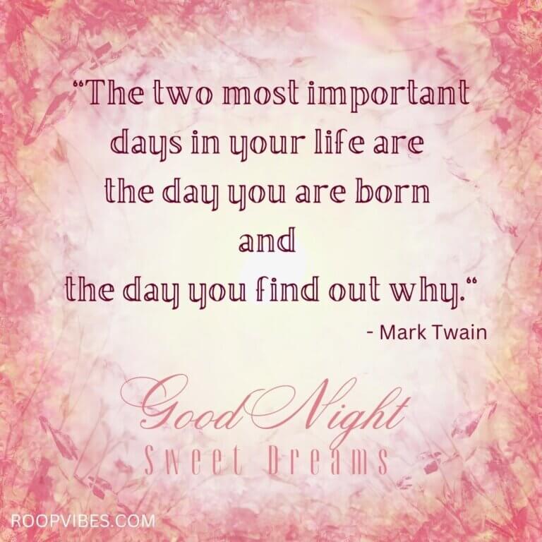 Famous Quote With Good Night Wish | Roopvibes