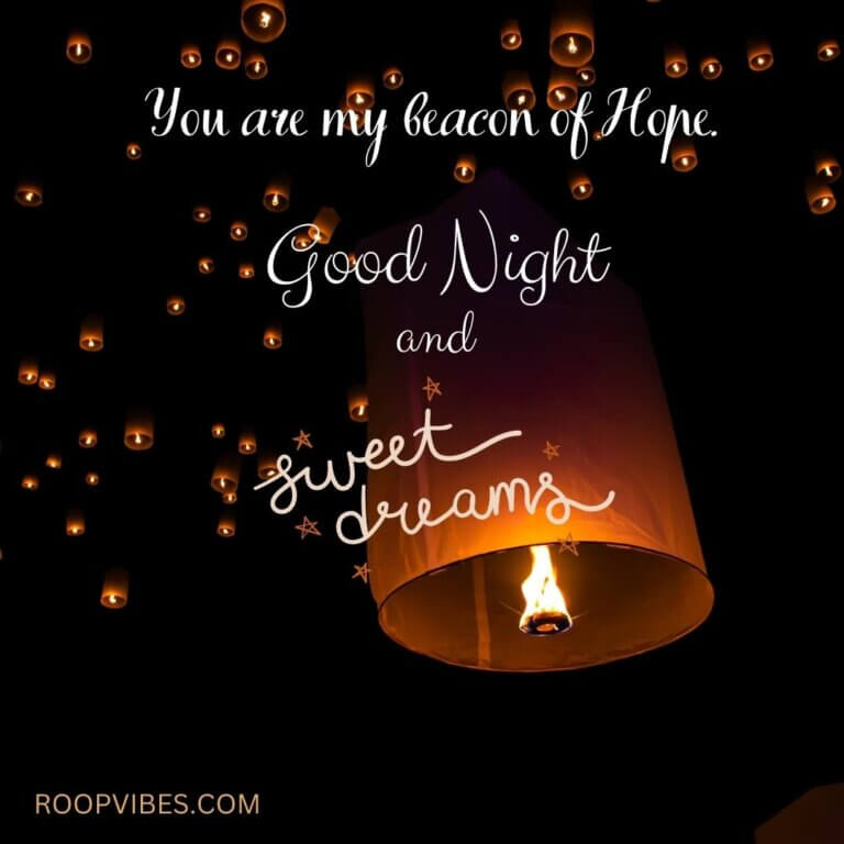 Good Night Love Pic With Sweet Caption | Roopvibes