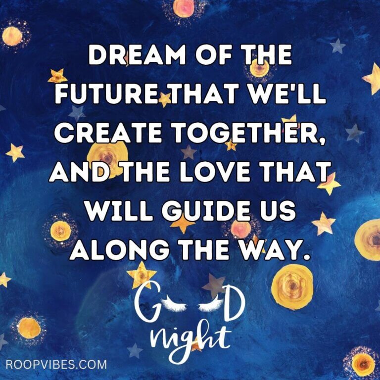 Good Night Pic With Sweet Love Quote | Roopvibes