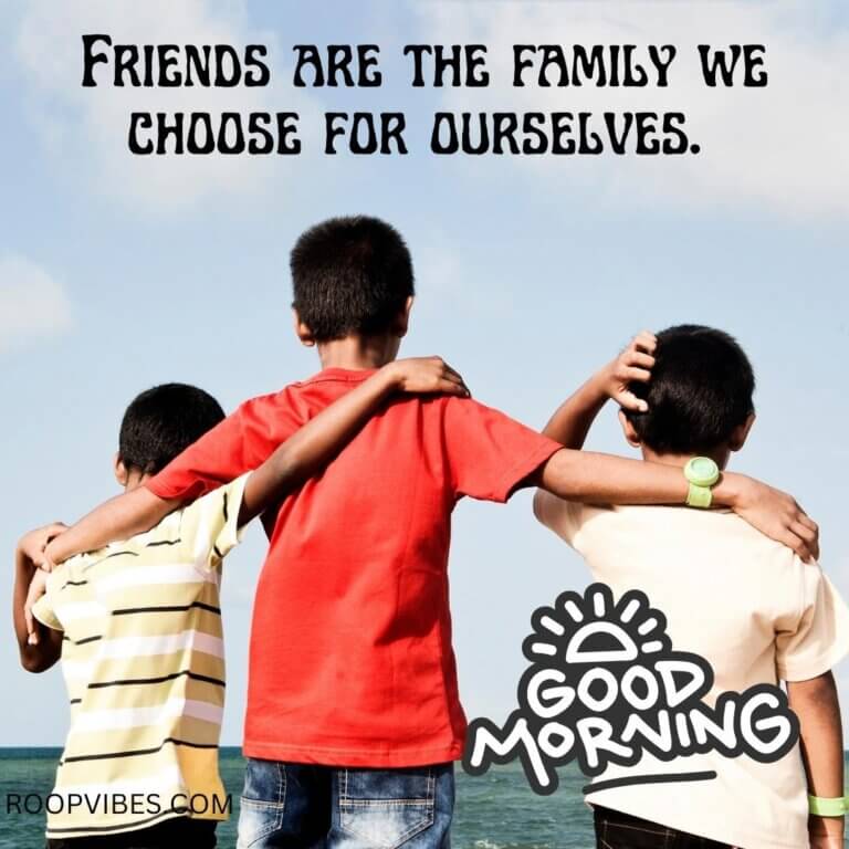 Good Morning Image Meaningful Quote On Friendship | Roopvibes