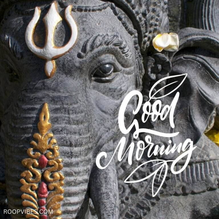 Good Morning Image Of Ganesha | Roopvibes