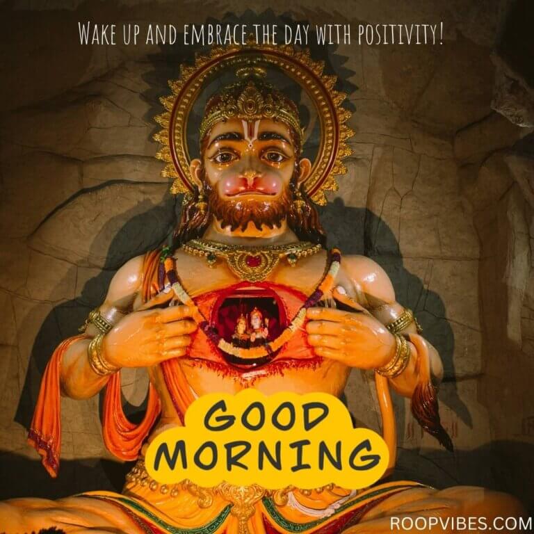 Good Morning Image Of Lord Hanuman | Roopvibes