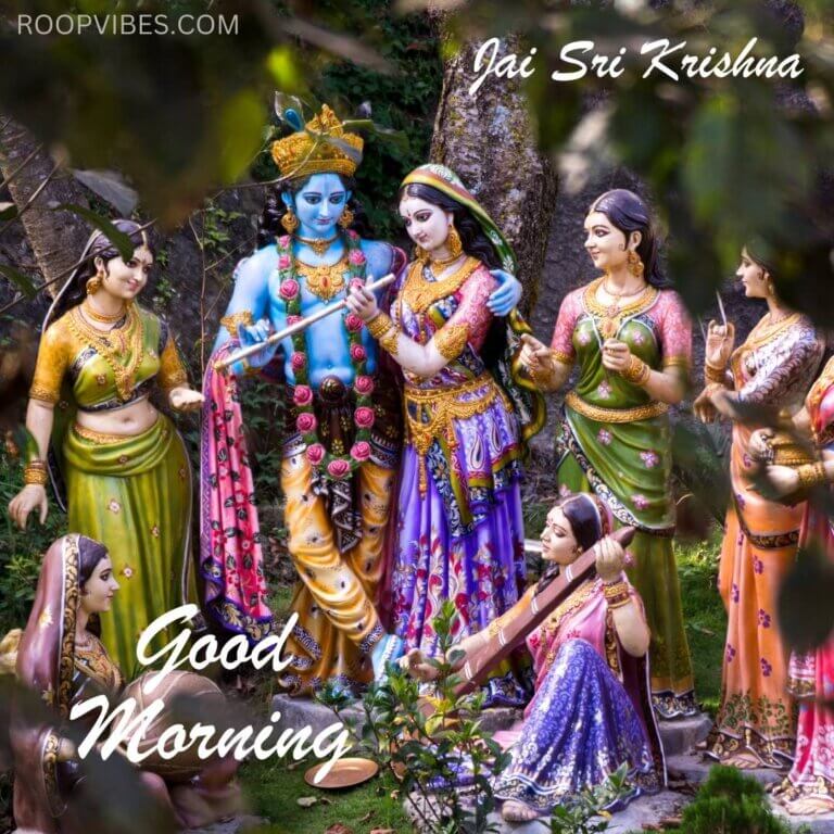 Good Morning Pic With Sri Krishna Radha | Roopvibes