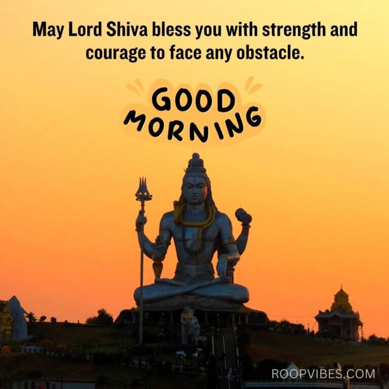 Good Morning Shiva Image With Caption | Roopvibes