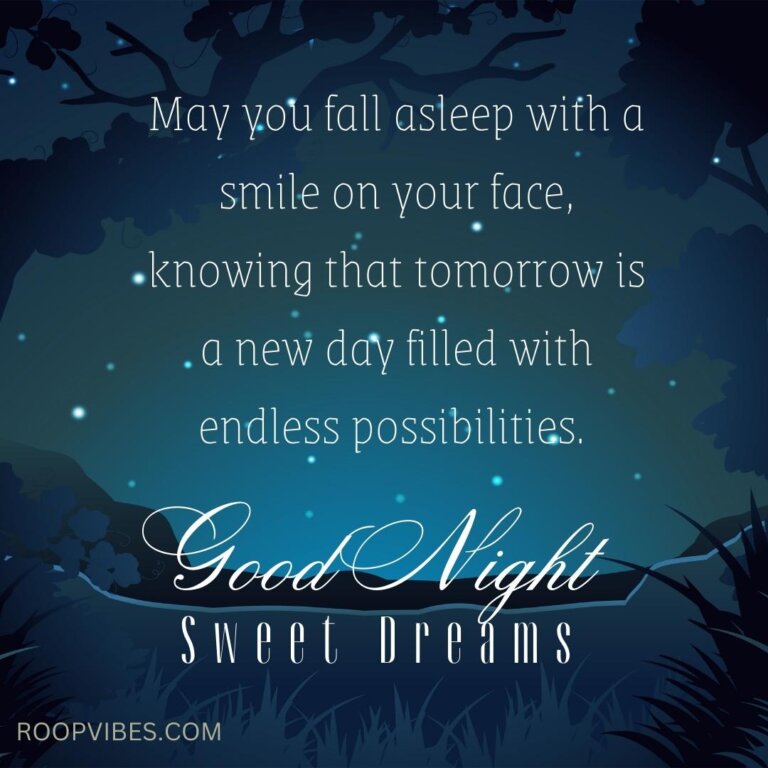 Good Night Wish With Beautiful Quote | Roopvibes