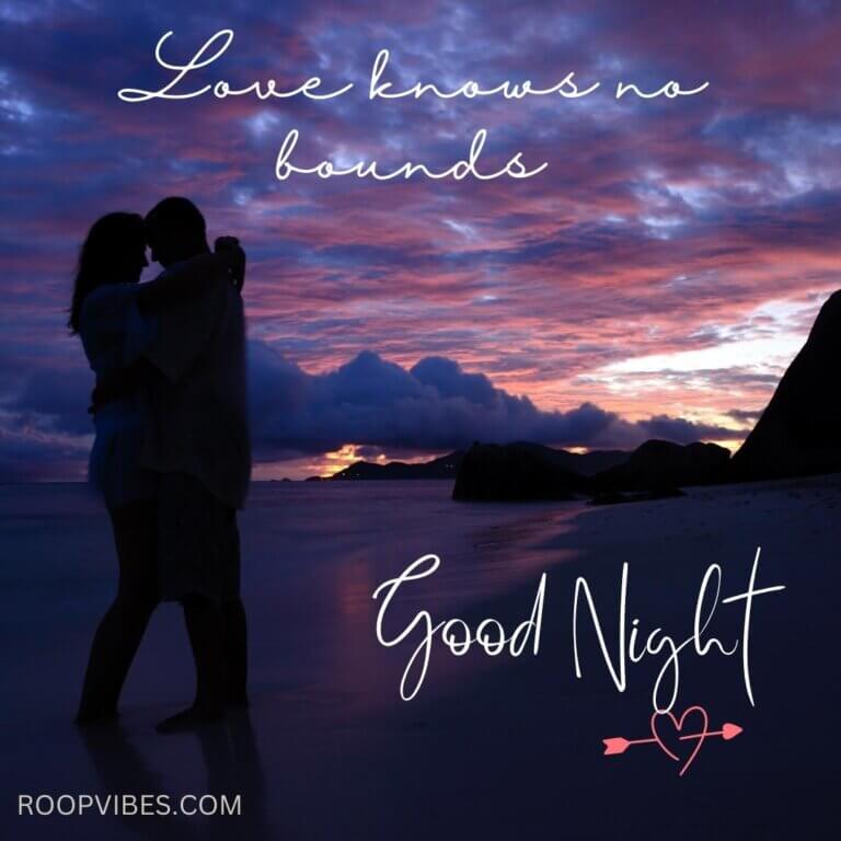 Gorgeous Good Night Picture With Love Message | Roopvibes