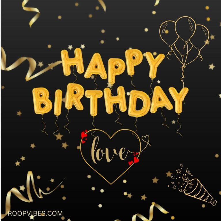 Happy Birthday Love Image | Roopvibes