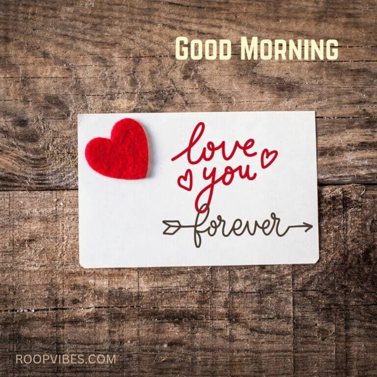 Awesome Good Morning Message With Handwriting Text
