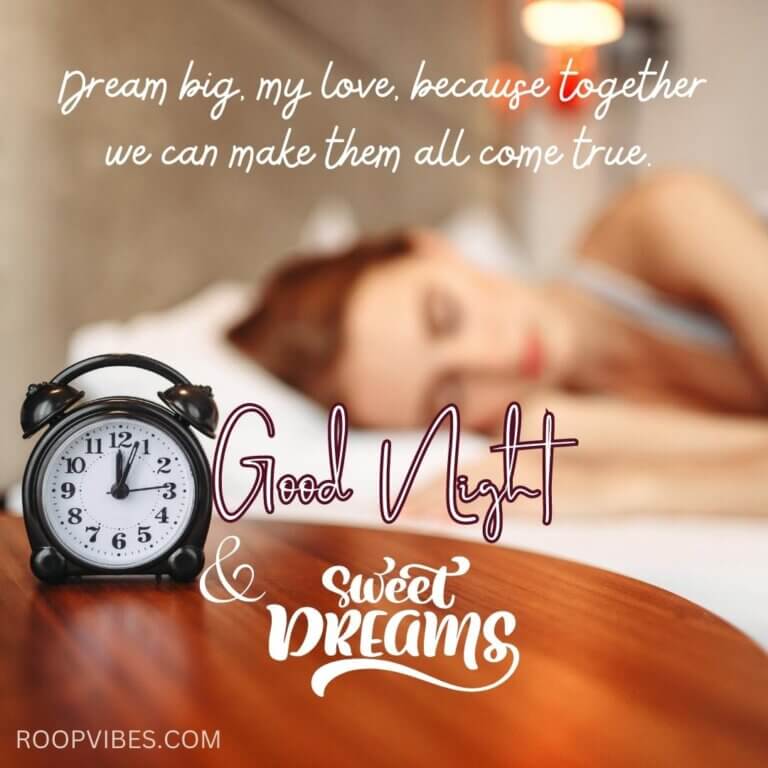 Sweet Good Night Love Images With Captions | Roopvibes