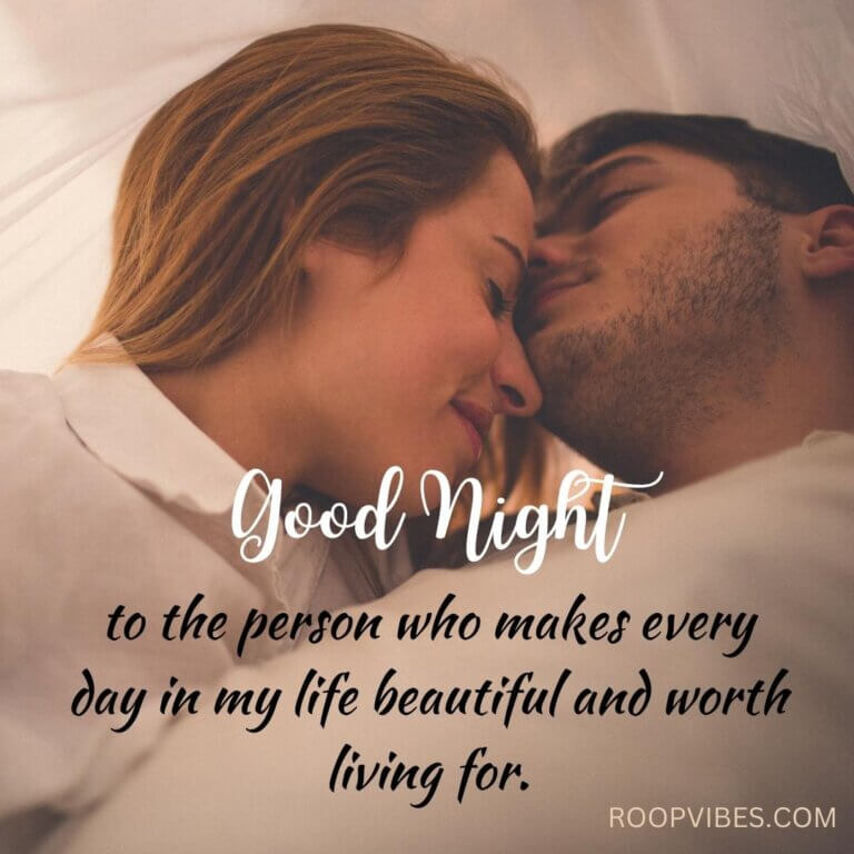 Sweet Good Night Love Picture With Quote | Roopvibes