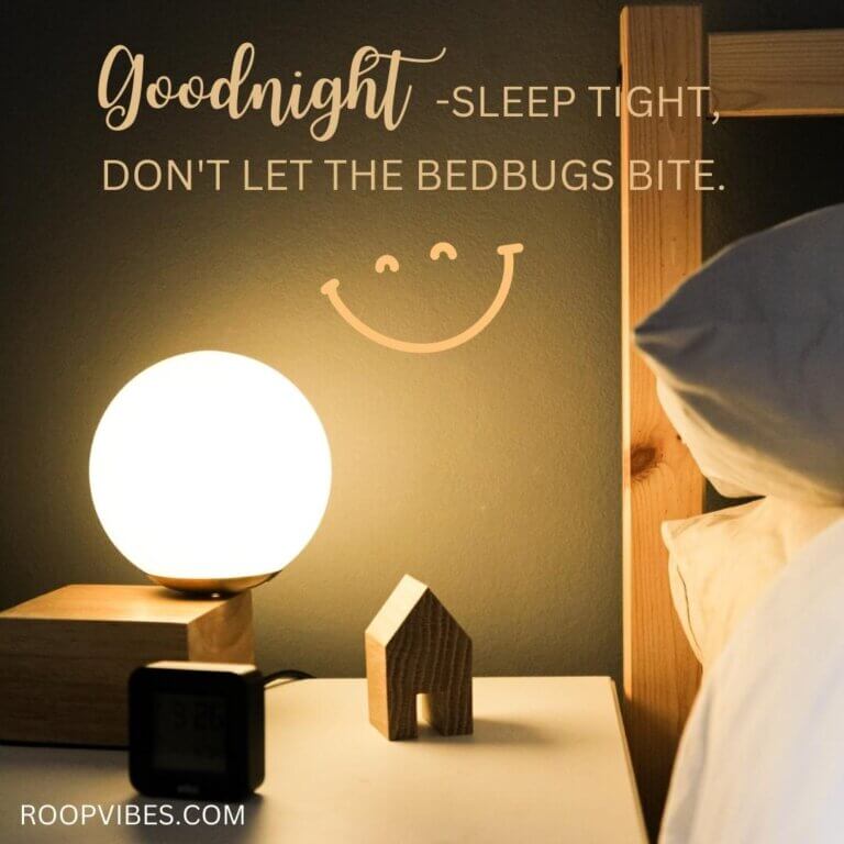 Sweet Good Night Image With Caption | Roopvibes