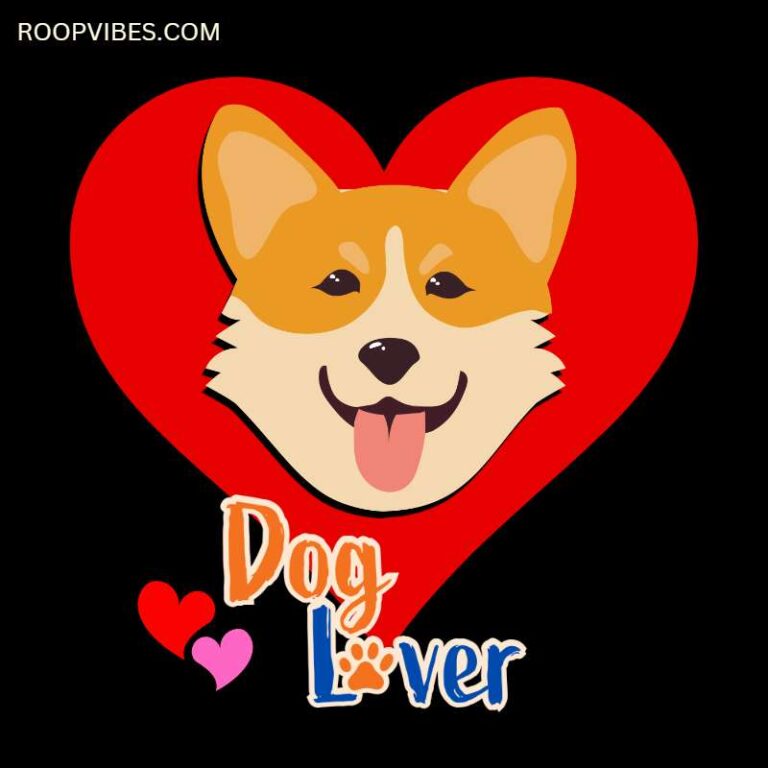 Illustration Of Human Heart For Dog Lovers With A Short Caption