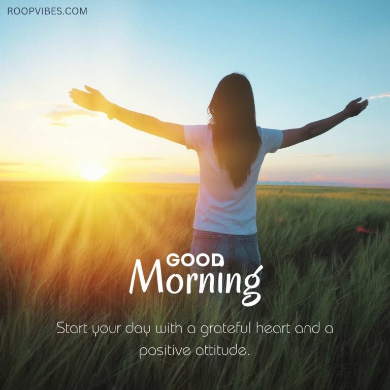 Good Morning Wish With Positive Quote | Roopvibes