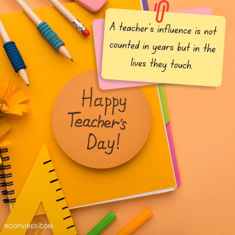 Happy Teachers Day Wishes In English | Roopvibes