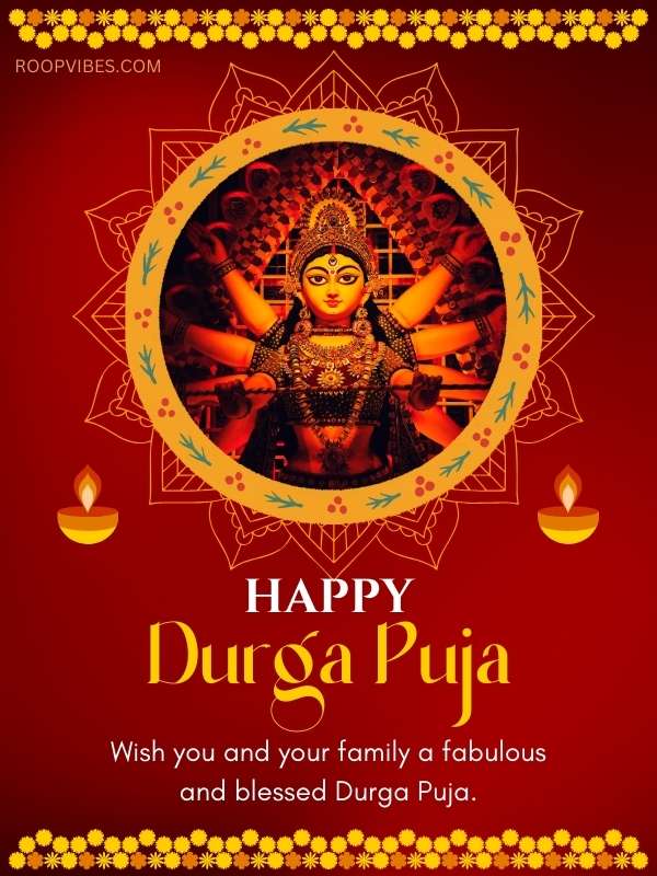 Happy Durga Puja Wishes | Roopvibes