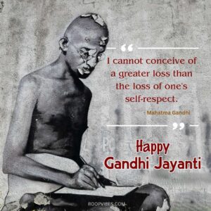 70+ Happy Gandhi Jayanti Wishes, Images And Quotes | RoopVibes