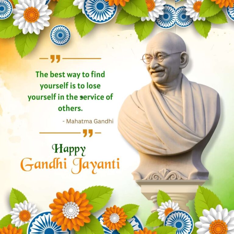 Happy Gandhi Jayanti Wishes With Quotes | Roopvibes