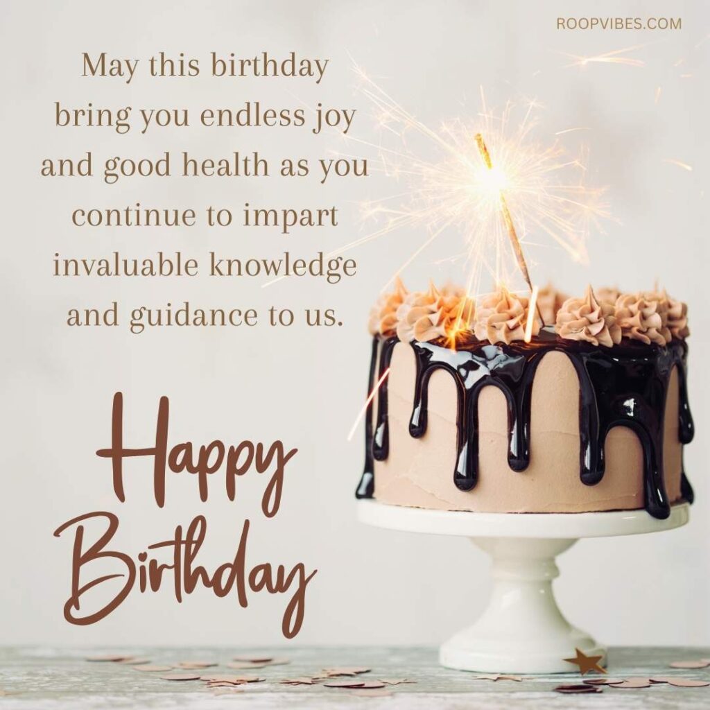 Best Birthday Wishes For Teachers | Roopvibes