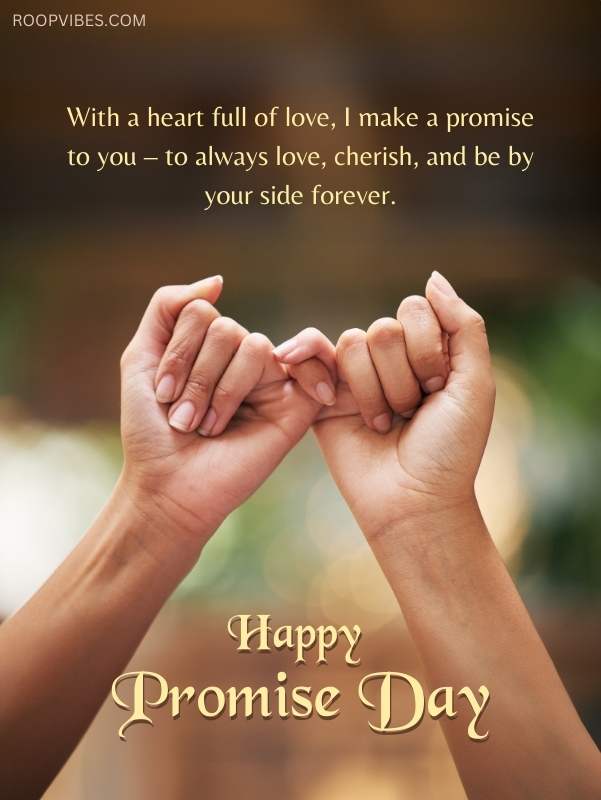 Happy Promise Day Wishes | Roopvibes