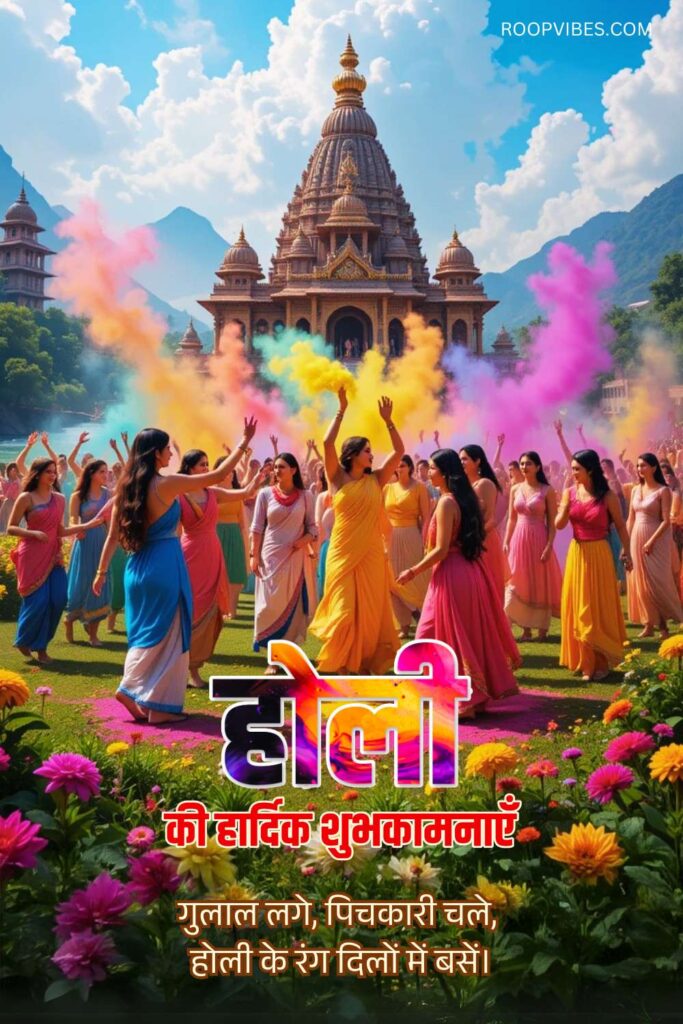 Beautiful Holi Wishes In Hindi 2025 | Roopvibes