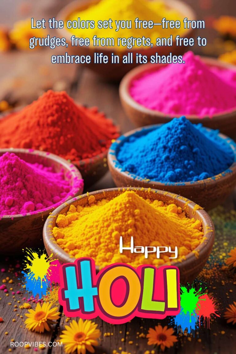 Happy Holi 2025 Wishes In English | Roopvibes