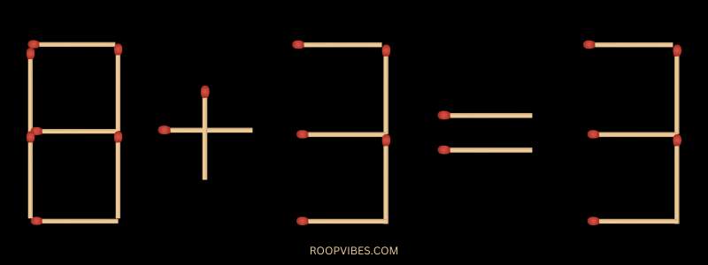 Matchstick Puzzle 10 | Roopvibes