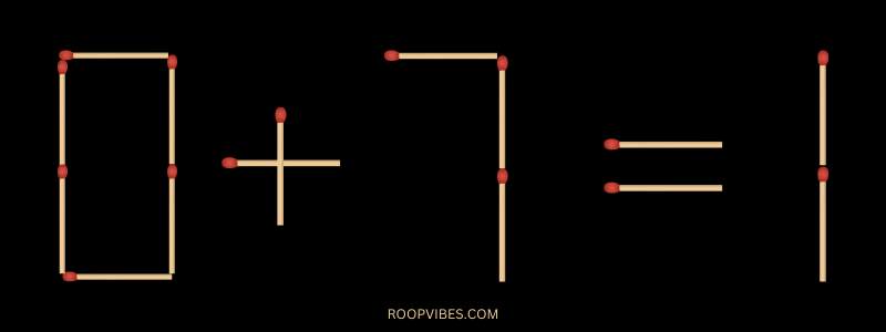 Matchstick Puzzle 12 | Roopvibes