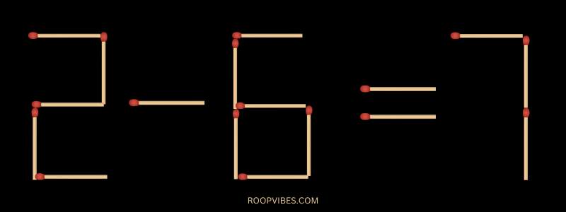 Matchstick Puzzles To Test Your Iq