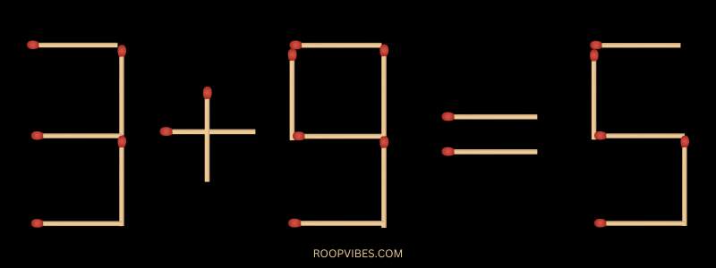 Matchstick Puzzle 7 | Roopvibes