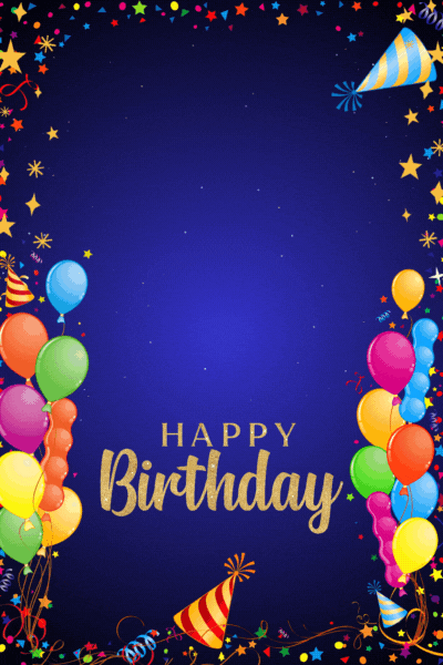 Happy Birthday Gif Image With Wishes | Roopvibes