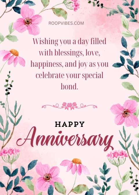 75+ Happy Wedding Anniversary Wishes, Images and Quotes - RoopVibes