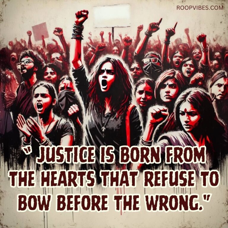 Inspirational Quote On Justice | Roopvibes