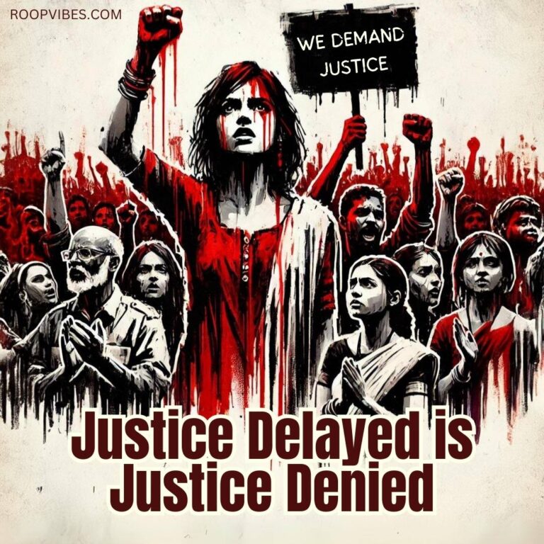 Justice Delayed Is Justice Denied | Roopvibes