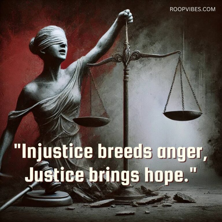 Short Quotes On Justice | Roopvibes