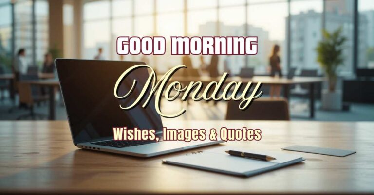 75+ Best Monday Good Morning Images, Wishes And Quotes For Encouragement And Motivation