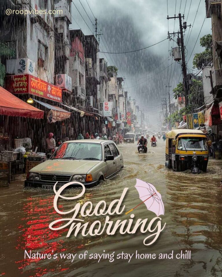 Beat Rainy Good Morning Images | Roopvibes