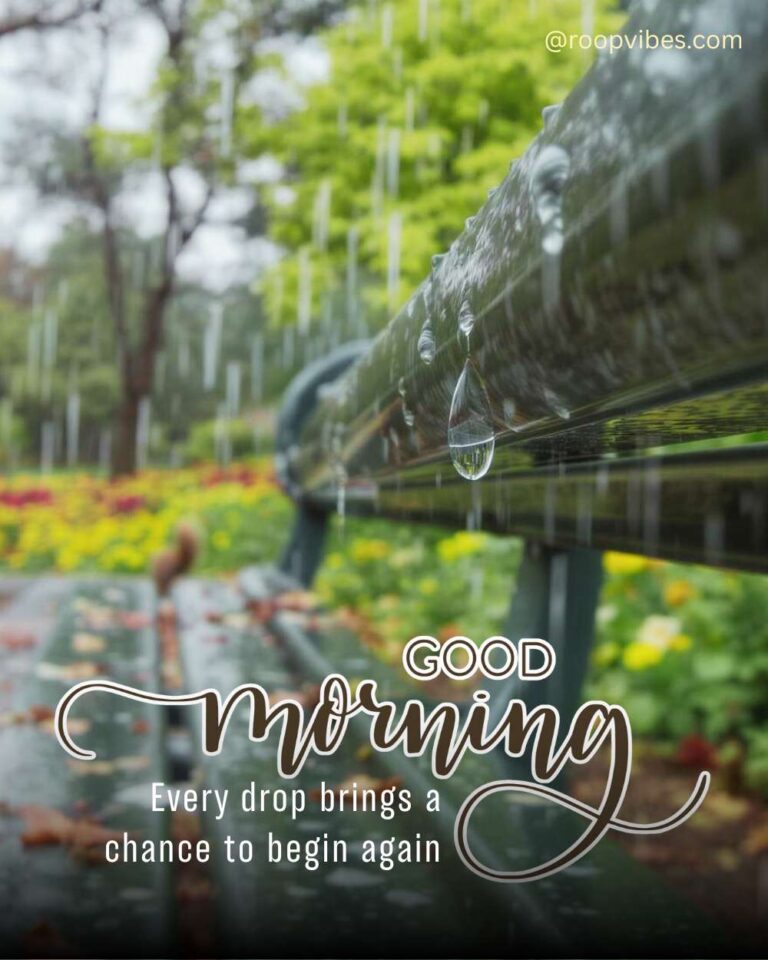 Good Morning Rainy Day Greetings | Roopvibes