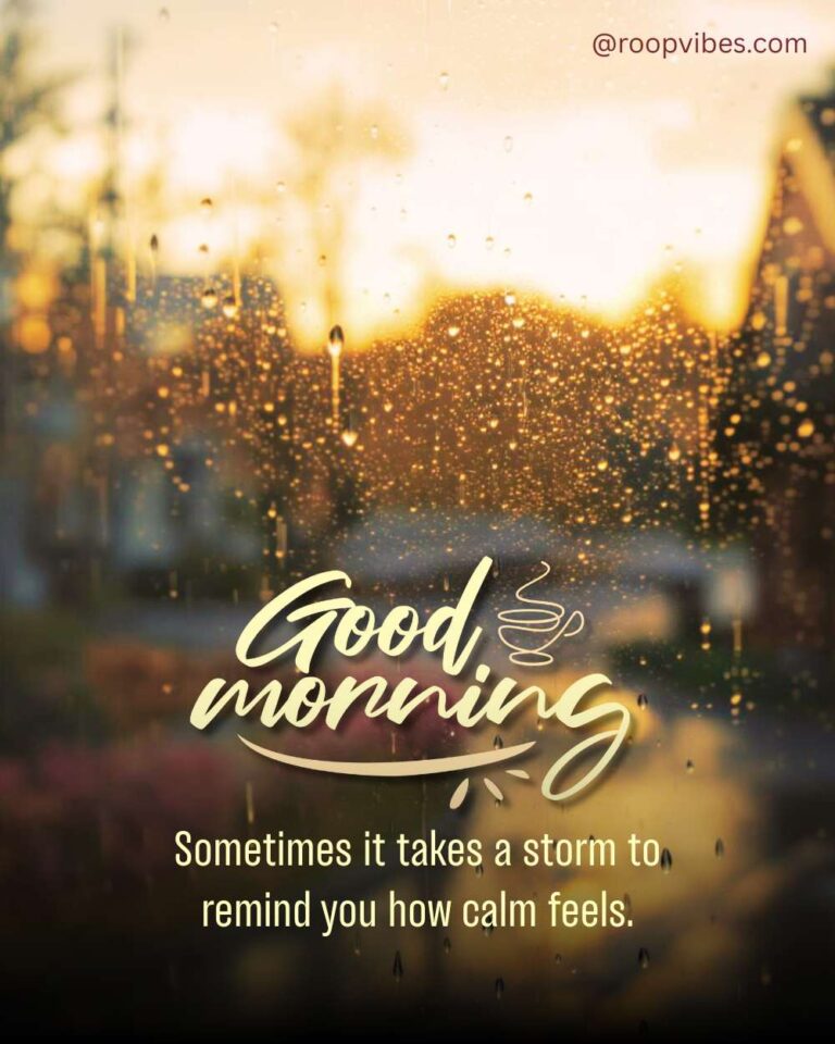 Good Morning Wishes For A Rainy Day | Roopvibes