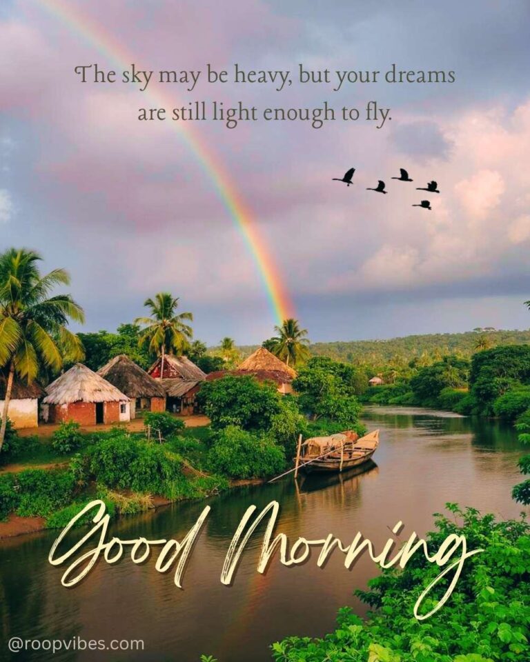 Rainy Good Morning Images With Wishes | Roopvibes