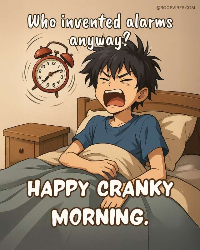 Alarm Good Morning Meme | Roopvibes
