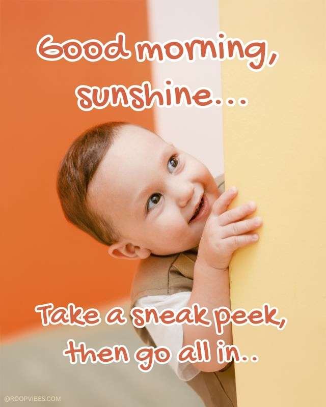 Cute Morning Memes | Roopvibes