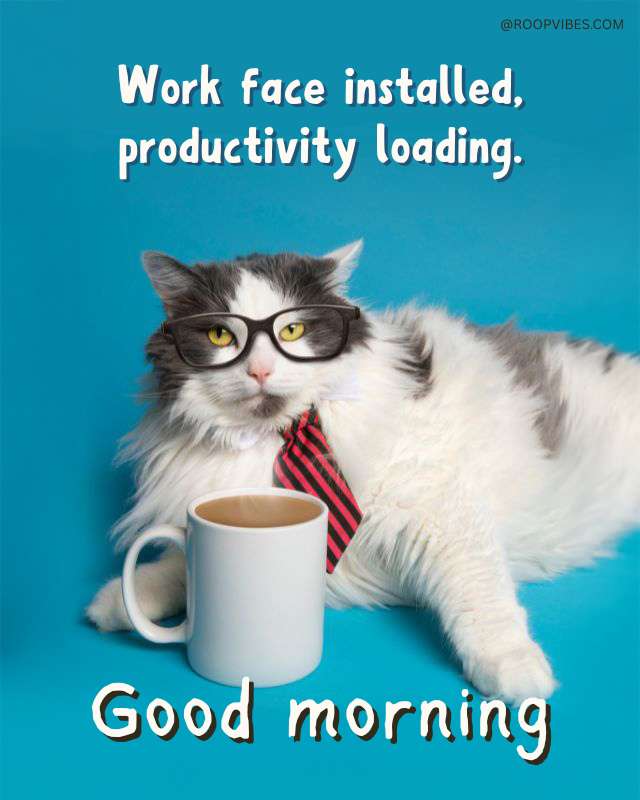 Funny Good Morning Coffee Meme | Roopvibes