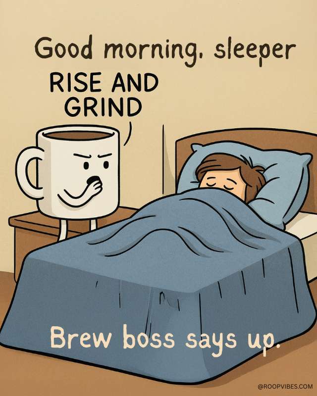 Good Morning Sleep Meme | Roopvibes