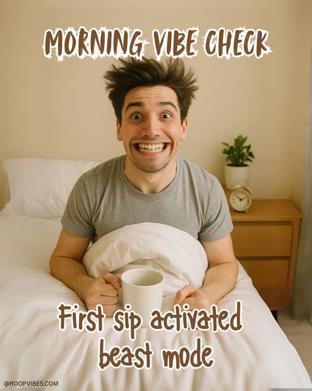Hilarious Funny Good Morning Memes | Roopvibes