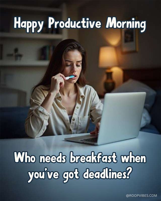 Meaningful Good Morning Meme | Roopvibes