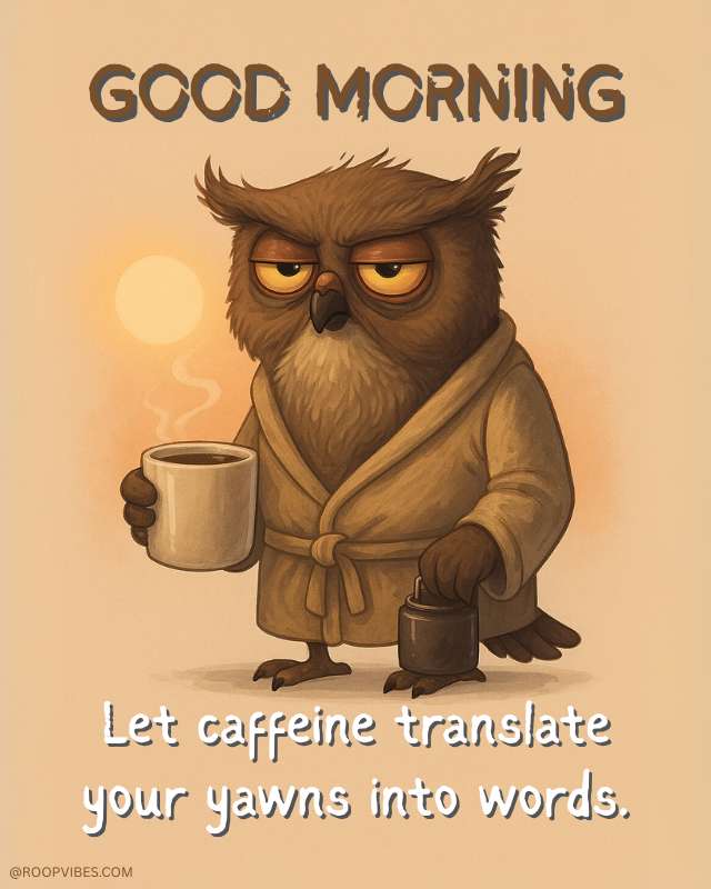 Unique Funny Good Morning Memes | Roopvibes
