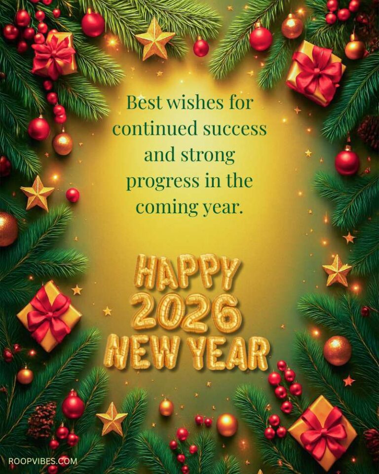 80+ Happy New Year 2026 Wishes, Images, Quotes and Greetings | RoopVibes